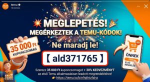 💥 Meglepetés! Megérkeztek a Temu-kódok. Ne maradj le! 🎉 【 alc264176 】 KÜLÖNLEGES AJÁNLAT! Titkos alacsony árak 👉 https://temu.to/k/ezumu6h7mrc Hirdetés.